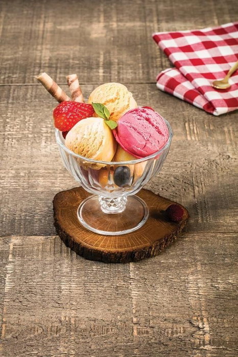 Hermia Set de Copas de Helado de Vidrio (2 Piezas)